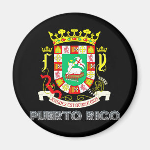 Imã Emblema porto-riquenho