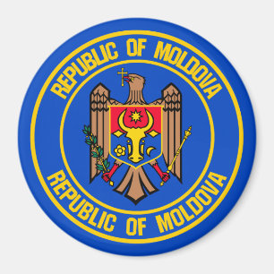 Imã Emblema Redondo da Moldávia