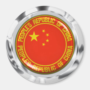 Imã Emblema redondo de China