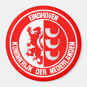 Imã Emblema redondo de Eindhoven