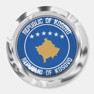 Imã Emblema redondo de Kosovo