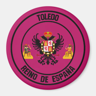 Imã Emblema Redondo de Toledo