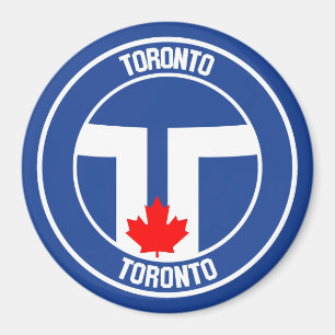 Imã Emblema redondo de Toronto