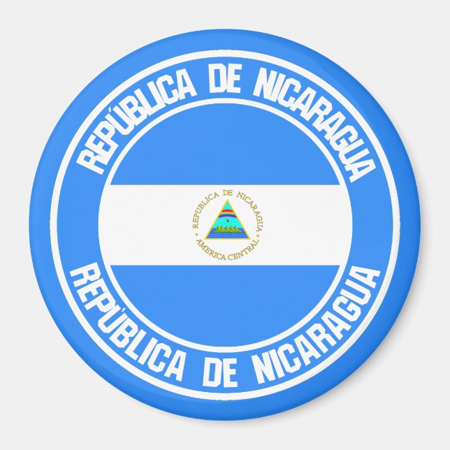 Imã Emblema Ronda Nicarágua (Frente)