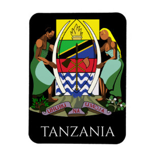Ímã emblema tanzânia