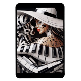 Ímã "Embraço Melódico - Magneta Artista Pensada em Mús