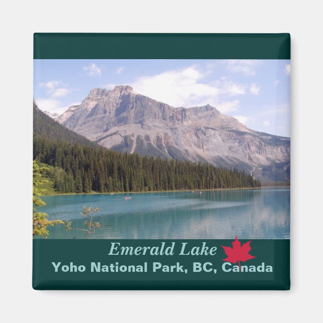 Imã Emerald Lake/Yoho National Park, Canadá (Frente)