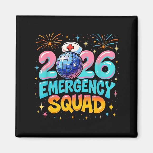 Imã Emergency Squad New Year 2026 Medical Crew Nurse E (Frente)