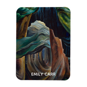 Ímã Emily Carr - Pintura da Colúmbia Britânica na Flor