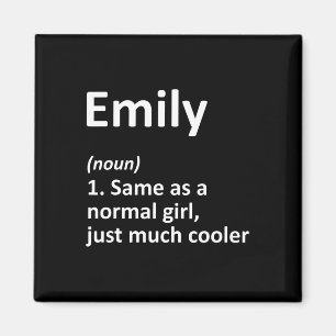 Imã Emily Definition Personed Name Funny Birthday