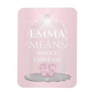 Ímã Emma Name Significa New Baby Girl