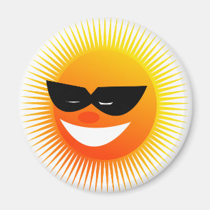 Imã emoção do sol