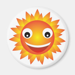 Imã emoção do sol
