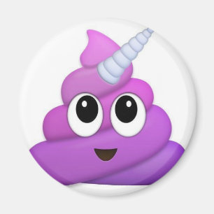 Imã Emoji bonito do tombadilho do unicórnio