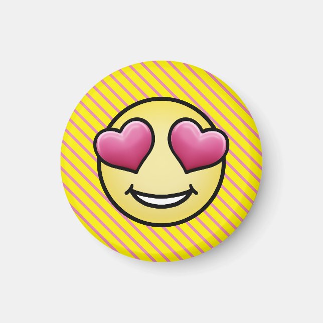 Imã Emoji de Amor (Frente)