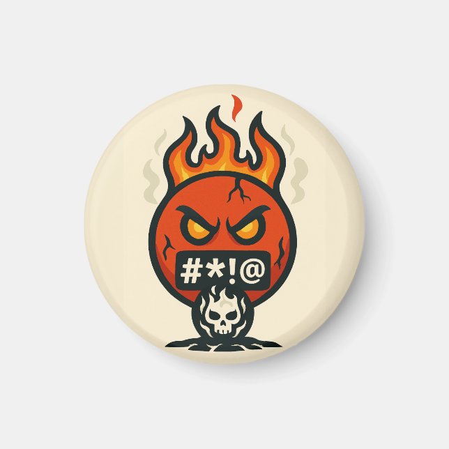 Imã Emoji Madness (Frente)