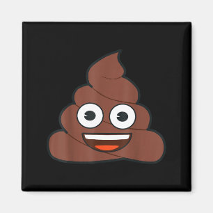 Imã Emoji Oficial Cocô Feliz Rosto Sorriso Amarelo
