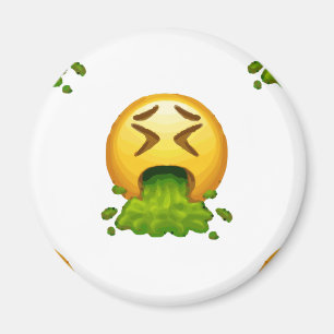 Imã emoji que puking