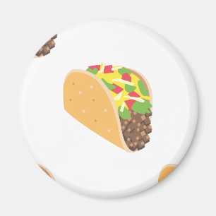 Imã emoji taco