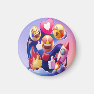 Imã Emojis Liberados Uma Aventura Divertida e Colorida
