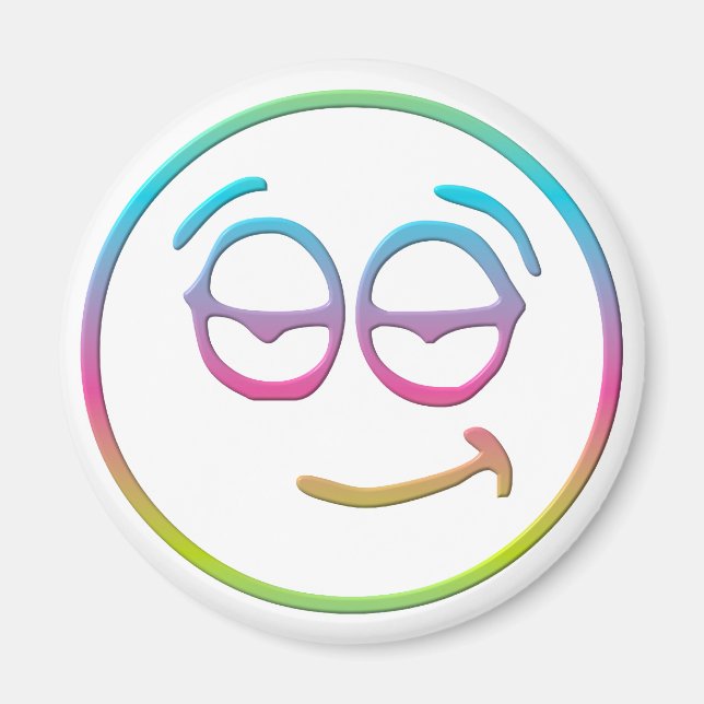 Imã Emoticon " Chillin" (Frente)
