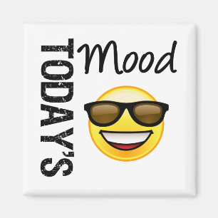 Imã Emoticon de hoje do humor legal com máscaras