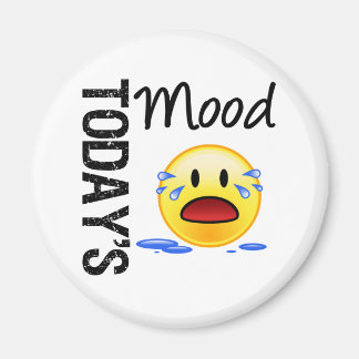 Imã Emoticon de humor de hoje chorando