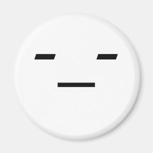 Imã Emoticon: Não divertido