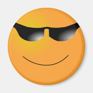 Imã Emoticon Óculos de sol