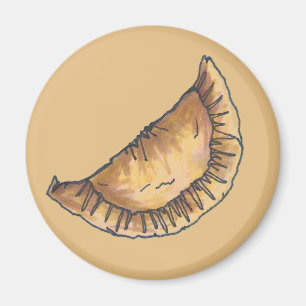 Imã Empanadas Comida Latino-Americana de Pastas Secas