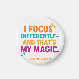 Imã Empenhando-se com o ADHD* "i Foco Diferente"
