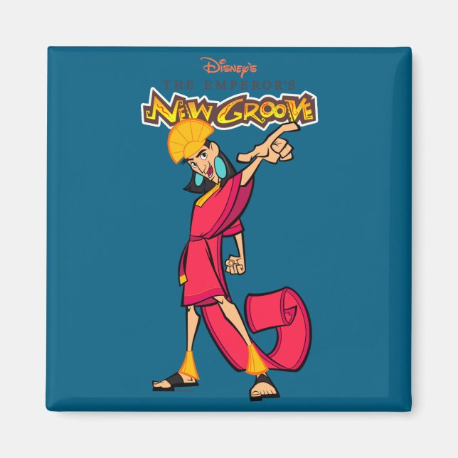 Imã Emperors New Groove Kuzco  (Frente)