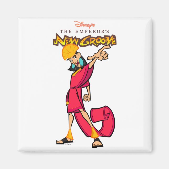 Imã Emperors New Groove Kuzco  (Frente)