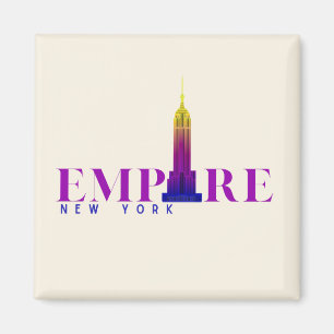 Imã Empire State Building-Nova York-Vibrante