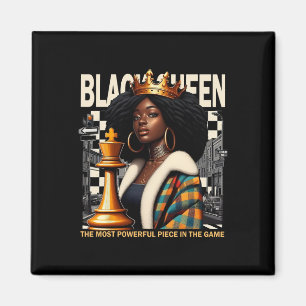 Imã Empoderamento da Rainha Negra de Xadrez Cultura Ne