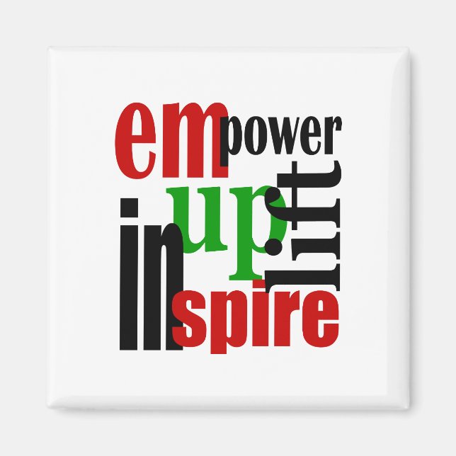 Imã Empower, Uplift, Inspire (Frente)