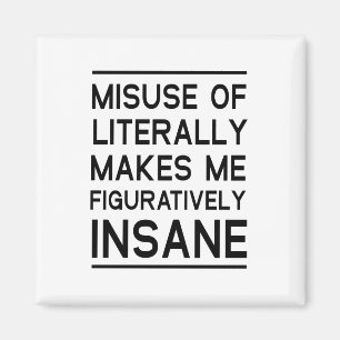 Imã Emprego errado de literalmente