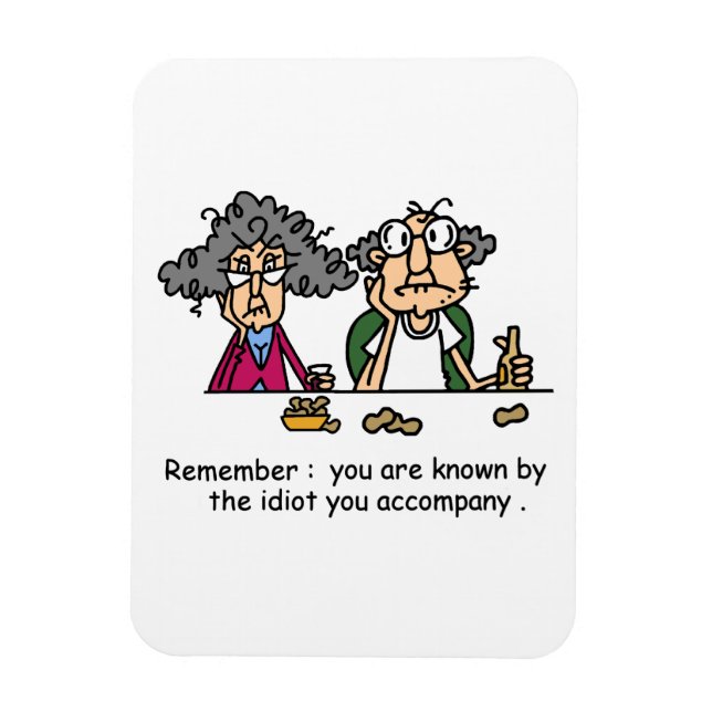 Ímã Empresa Idiot (Vertical)