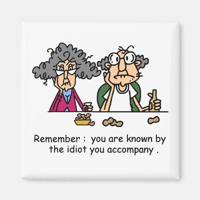 Imã Empresa Idiot (Frente)