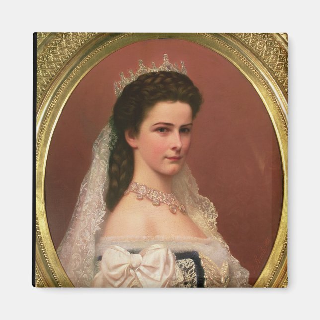 Imã Empress Elizabeth da Baviera em húngaro (Frente)