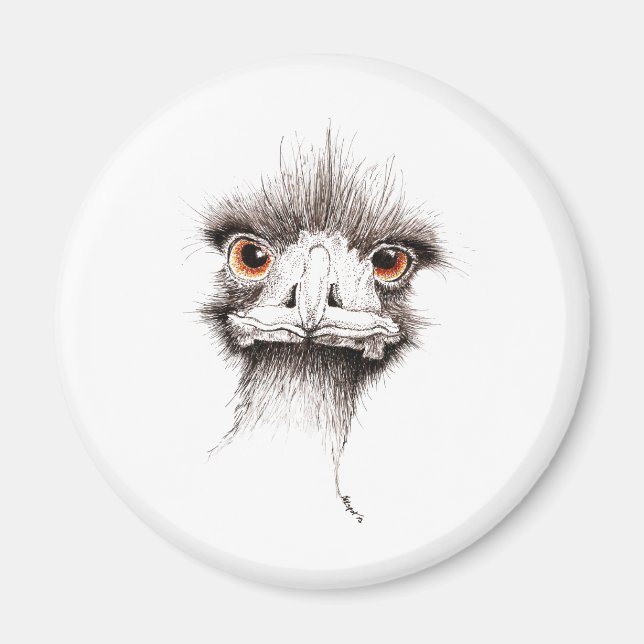Imã Emu por Inkspot (Frente)