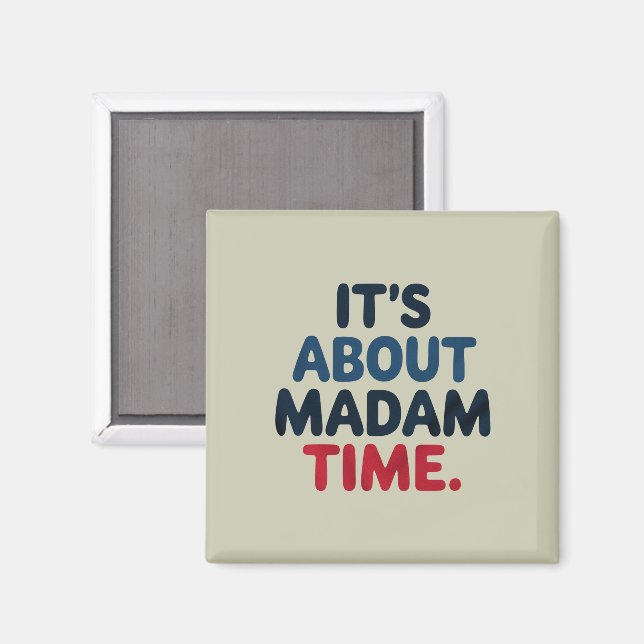 Imã (EN) Senhora Presidente 2024 Votação nas eleições  (Front/Back)