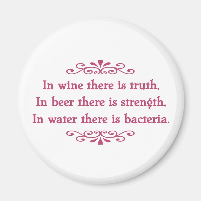 Imã En Vino Veritas -cf (Frente)