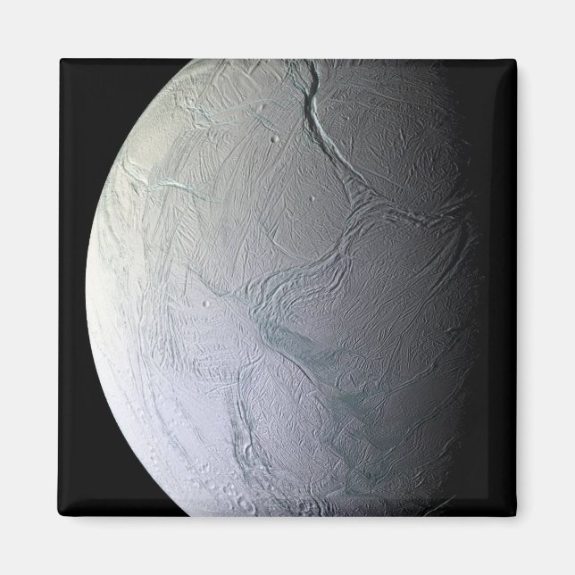 Imã Enceladus, lua de Saturno (Frente)