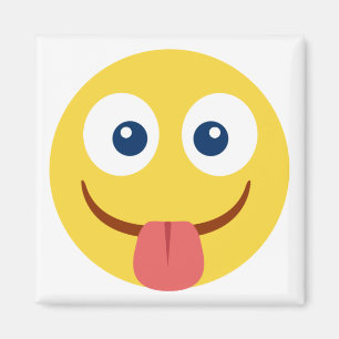 Imã Encerrada A Língua Emoji