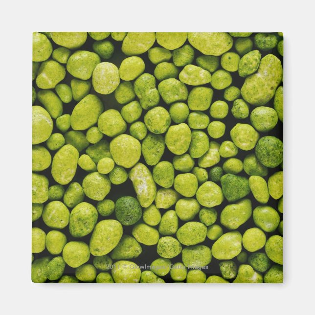 Imã Encerramento de seixos verdes (Frente)