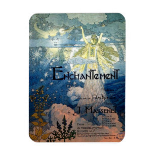 Ímã Enchantaque art nouveau magia