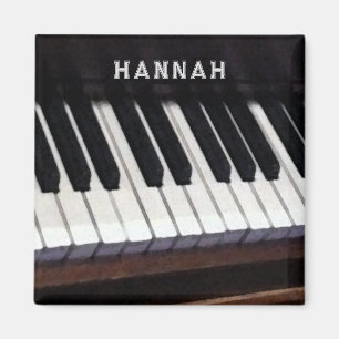 Imã Enchimento de meias com música de piano