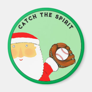 Imã Enchimentos de Meia de Natal de Beisebol
