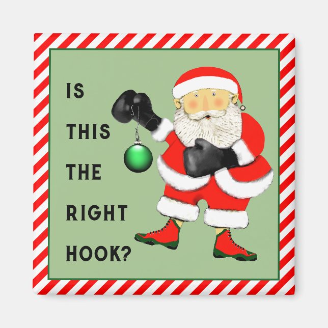 Imã Enchimentos de Meia de Natal de Boxe (Frente)